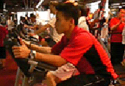 L'�nergie de bodybuilder � Hong-Kong