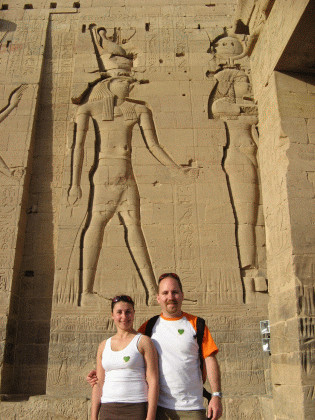 G�g� et Florence en Egypte !!