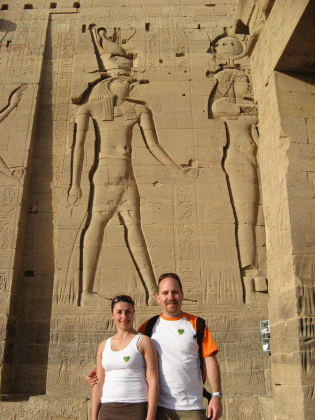 Gg et Florence en Egypte !!