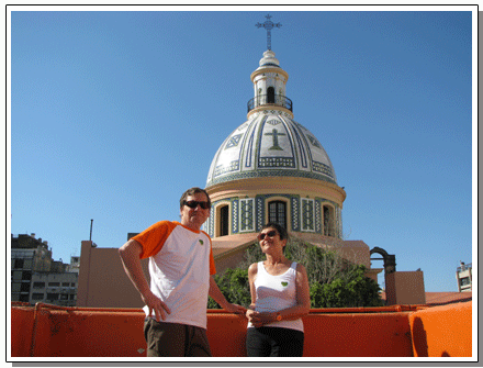 Les parents de Claire en Argentine !!